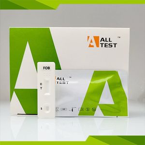 FOB Sneltest – Zelftest voor Bloed in Ontlasting – Binnen 5 minuten resultaat – Eenvoudig thuis uit te voeren – 1 stuk