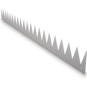 SecuMax - Antiklimstrip - Staal - 1000 mm - 2 Stuks