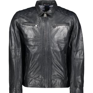 Donders Jas Leather Jacket 52347 799 Mannen Maat - 54