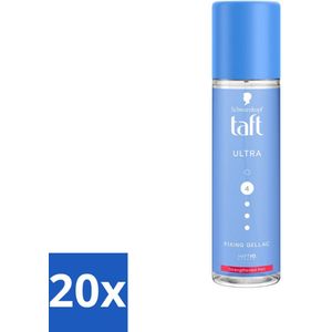 Taft - Ultra 4 - Fixing Gellax - Ultieme controle - 200 ml - Bulkverpakking - 20 stuks
