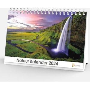 Bureaukalender 2024 - Natuur - 20x12cm - 300gms