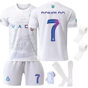 Kinderen Voetbalshirt met Set - Shirt, Bandages, Sokken en Kniebeschermers