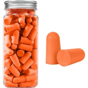 GOODEVN Premium Oordopjes Slaap - 60 Paren (Oranje) | 38dB Geluidsisolatie | Ultra Zacht Schuim voor Snurken, Werk & Festivals | Hypoallergeen & Ademend