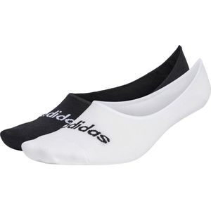 adidas Sportswear Thin Linear Ballerina Sokken 2 Paar - Unisex - Wit - 34-36