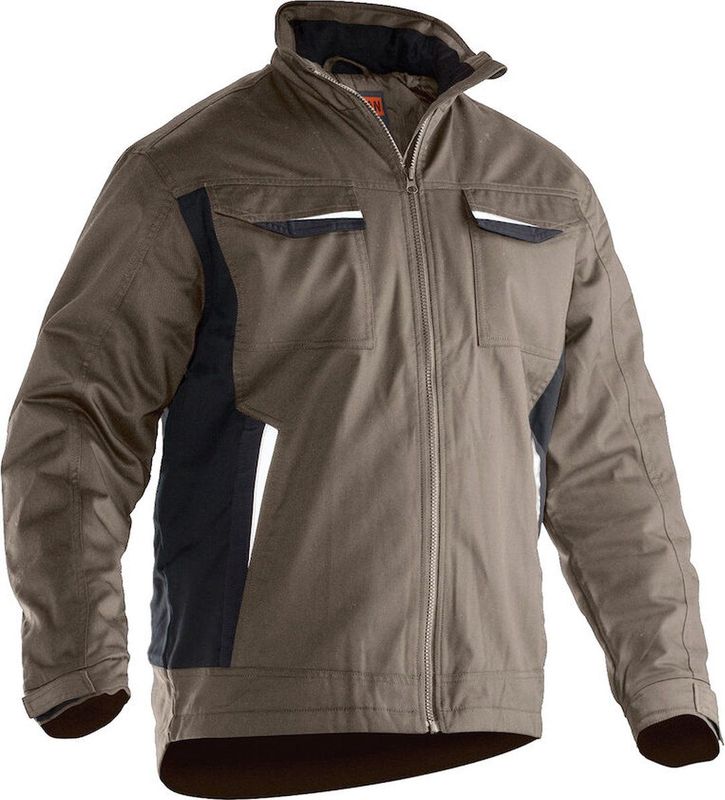 Jobman 1317 Service Jacket Lined 65131720 - Khaki - XS
