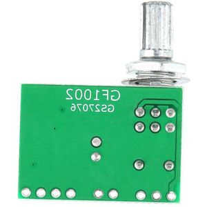 Allecto Plus - Mini-versterkerprintplaat voor digitale audio - USB-voeding - 5V - PAM8403 - Met potentiometer