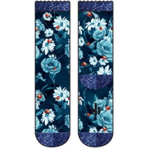 Sock My Feet Ladybird - Grappige sokken dames - Maat 36-38 - Moederdag cadeautje - Lieveheersbeestjes - Vrolijke sokken - Leuke sokken - Fashion statement - Gekke sokken - Grappige cadeaus - Socks First.