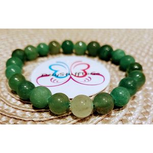 Groene aventurijn armband.