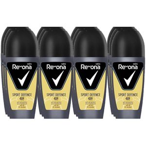Rexona Deo Roller Men - Sport Defence - Voordeelverpakking 12 x 50 ml