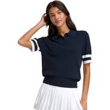 Wilson Essex Korte Mouw Poloshirt Blauw XL Vrouw