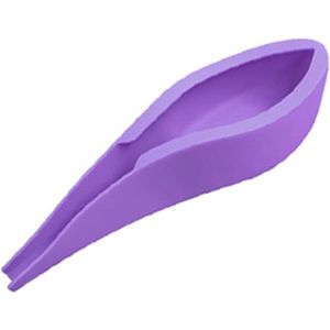 Urinoir voor vrouwen - Siliconen - 1 - 20 × 4,5 cm - Herbruikbaar - Draagbaar - Perfect voor reizen, festivals, kamperen en files - Paars