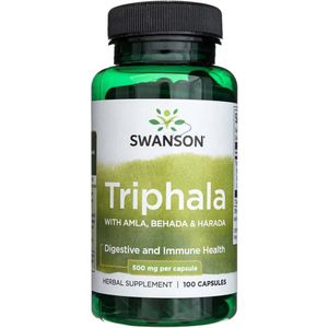 Swanson - Triphala - Voedingssupplement - 500 mg - 100 Capsules