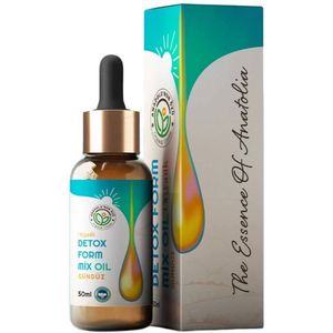 Anadolunun Ozu Druppels voor Overdag - Detox Form Mix Olie - Keto Drops Dieet - Biologische oliemix Essentie van Anatolië biologische productie - Helpt om af te vallen en oedeem te verlichten 50 ml