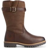 Travelin - Boots - Donkerbruin - Leer - Waterdicht - Warm Gevoerd - Flexibele Zool