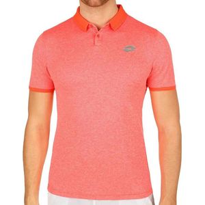 Lotto Dragon Tech II Polo - Deep Dry Tech sportpolo - Heren - Maat S - Flamengo Pink