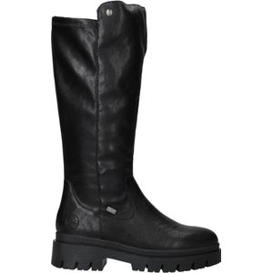 Rieker - Winterlaarzen - Zwart - Kuitlaarzen - Blokhak - Ritssluiting