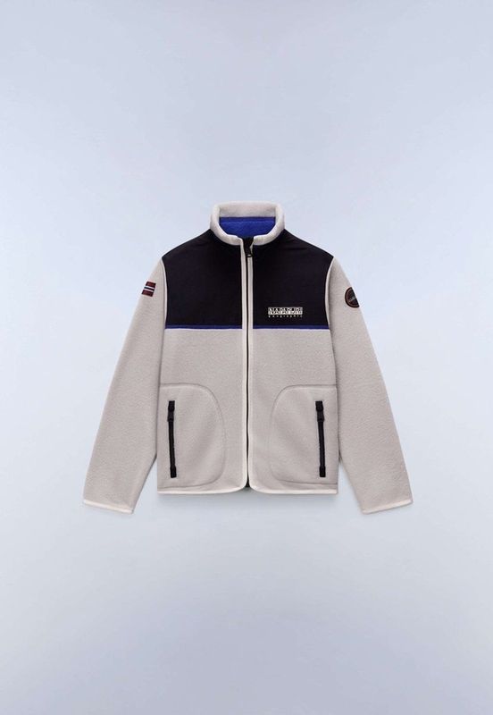 Fleece Napapijri Kids T-Arbari Will Gray-Maat 122 - 128