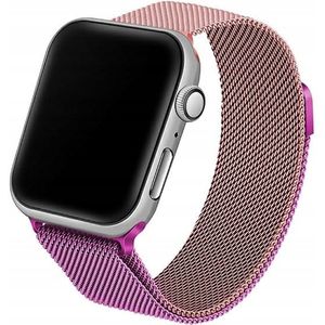 Beline pasek Apple Watch Steel 38/40/41mm pink/purple