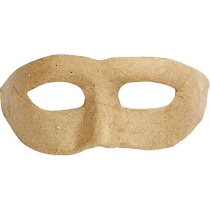 Zorro masker, H: 8 cm, B: 21 cm, 1 stuk