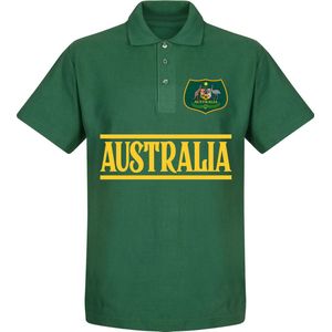Australië Team Polo Shirt - Donkergroen - XL