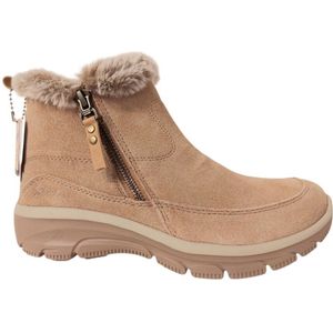 Skechers Korte Laars 167683 TAN Easy Going Cool Zip Tan Lichtbruin