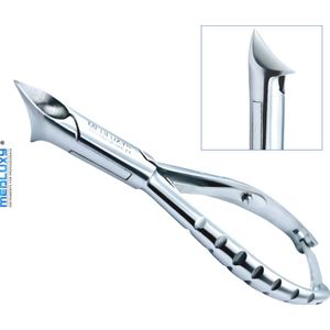 MEDLUXY® Pro - Nageltang Koptang - 14 cm - 21 mm - Rond - Professioneel (Full Moon, Kopknipper, Dwarssnittang, Nagelknipper)
