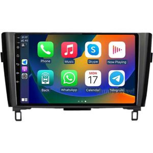 geschikt voor Nissan Qashqai j11 & X-Trail 3 T32 | 2013 - 2018 | Carplay & Android Auto | 2GB & 32GB | Autoradio met navigatie | radio scherm | 2013 2014 2015 2016 2017 2018