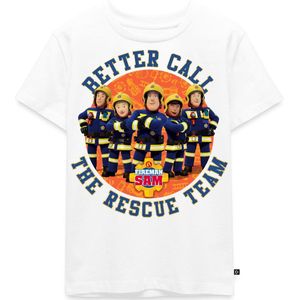 Brandweerman Sam™ Beter Bel De Reddingsbrigade Premium T Shirt Kinderen