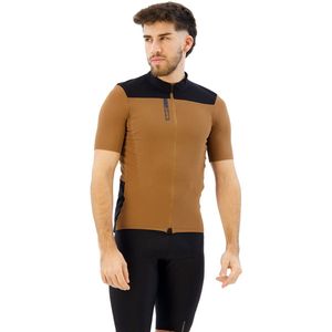 Mavic Allroad Cargo Korte Mouw Wielertrui Bruin M Man