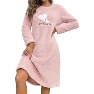 Winter - Nachtjurk - Flanellen - Lange Mouwen - Zacht en Comfortabel