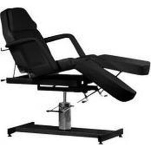 Behandelstoel -Pedicurestoel Zwart - Verstelbaar - Voor profesioneel gebruik