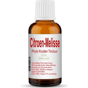 Herbes D'elixir Citroenmelisse Tinctuur – 100 ml – 1 Stuk - Ondersteund de weerstand