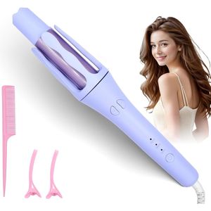 Automatische krultang 32 mm, grote krultang, krultang 3 instelbare temperaturen, snelle opwarming, 360° krultang Geschikt voor lang haar
