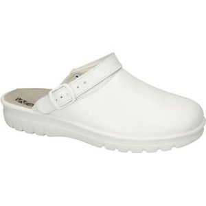 Westland - Clog Slippers - Wit - Slipvaste Zool