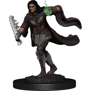 Dungeons and Dragons Miniatures - Nolzur's Marvelous - Female Multiclass Warlock and Sorcerer - Miniatuur - Ongeverfd