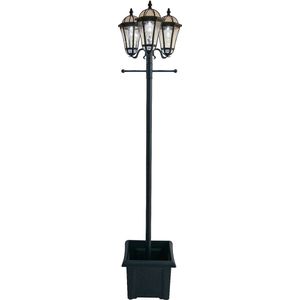 Luxform kensington solar on sale lamp post