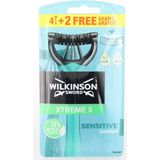 Wilkinson Sword Xtreme 3 Sensitive - 6 stuks - Scheermesjes