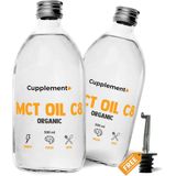 MCT Olie C8 - Glazen Fles - Palmolie Vrij - 100% Natuurlijke Ingrediënten