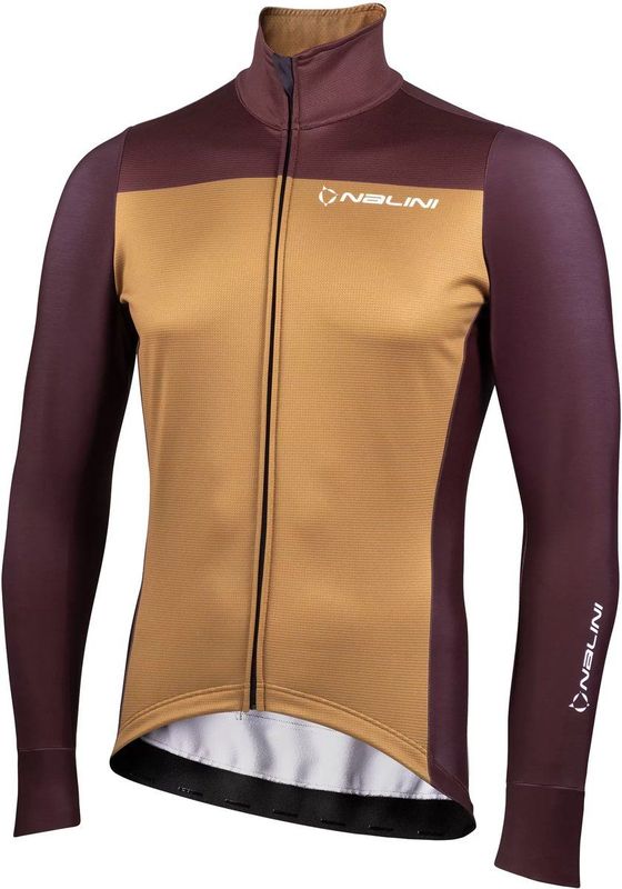 Nalini - RACE WARM JKT - Fietsjack - Beeren/Cumin - Lange Mouwen - Winter