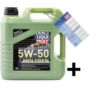 4L Molygen 5W-50 Liqui Moly 2543 A4/B4 / MB 229.1 / VW