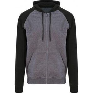 Baseball Hoodie met rits Unisex maat S