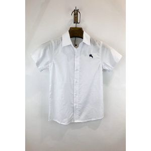 Overhemd voor kinderen - wit - 4 jaar (Taille 98/104)