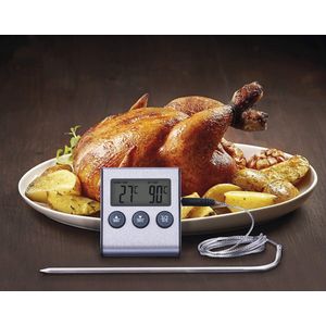 Lexium Vleesthermometer draadloos - Vleesthermometer bluetooth - Vleesthermometer digitaal - Digitale BBQ Thermometer Draadloos - Keukenthermometer