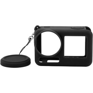 Volledige Lichaamsbescherming Siliconen Hoes met Lensdop voor Actiecamera Osmo Action 4 3