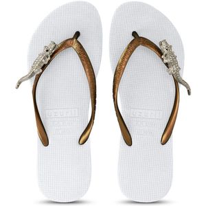 Uzurii Silver Crocodile Switch - Wit