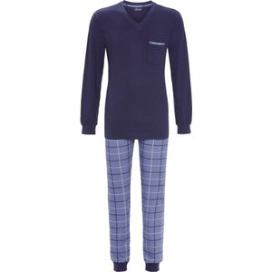 Ringella Herenpyjama Pyjama Blauw - Maat 50