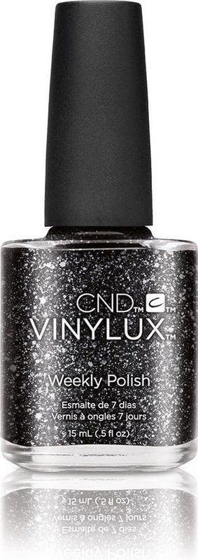 CND - Vinylux - Zwarte Nagellak - Dark Diamonds #230 - Met Glitters