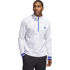 adidas Performance Ultimate365 COLD.RDY Pullover met Korte Rits - Heren - Wit- S