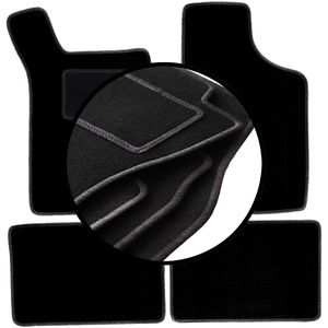 Complete set veloursmatten voor: Renault 21 sedan (1986-1996)