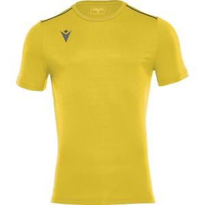 Macron Rigel Hero Shirt Korte Mouw Heren - Geel | Maat: XXL